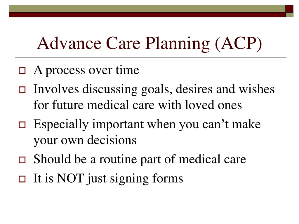 advance care planning acp