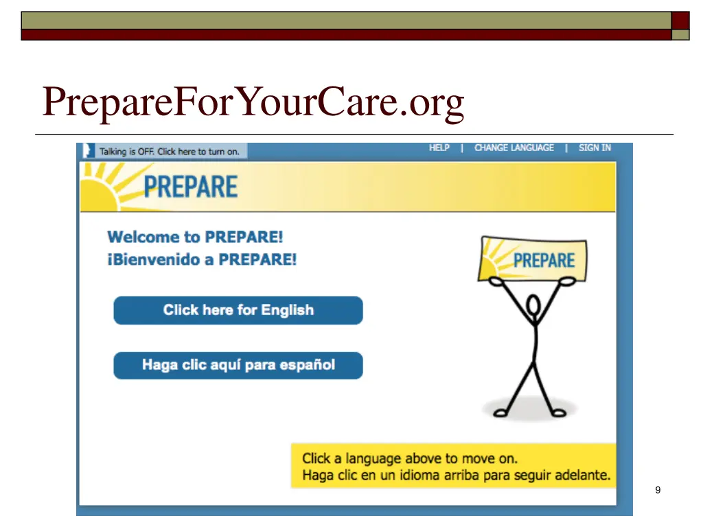 prepareforyourcare org