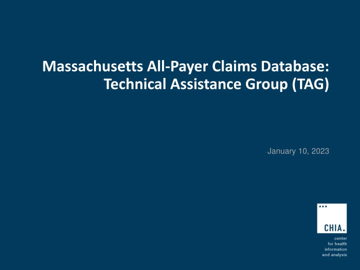 massachusetts all payer claims database technical