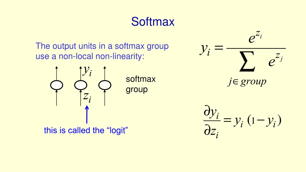 softmax