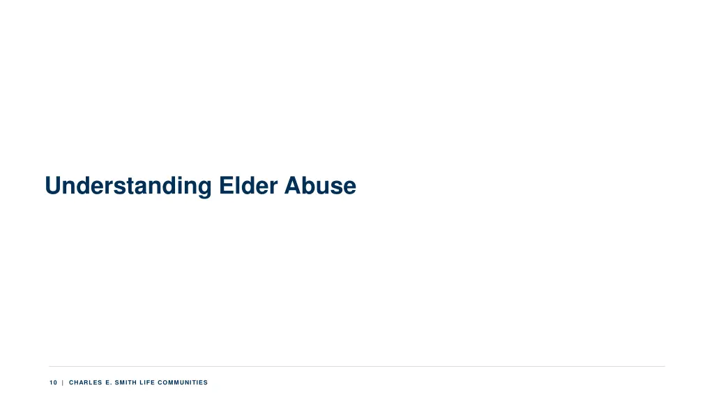 understanding elder abuse