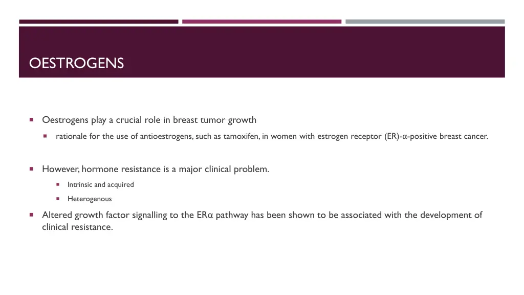 oestrogens