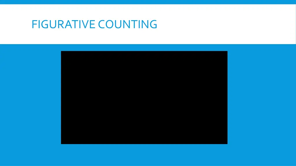 figurative counting