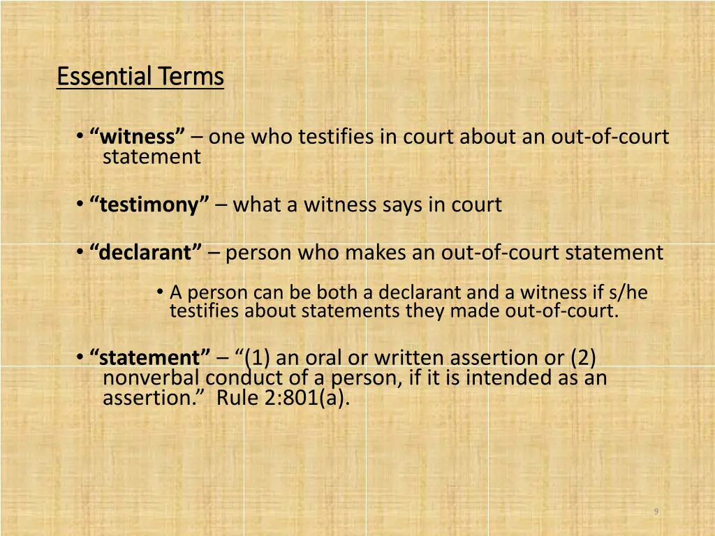 essential terms essential terms