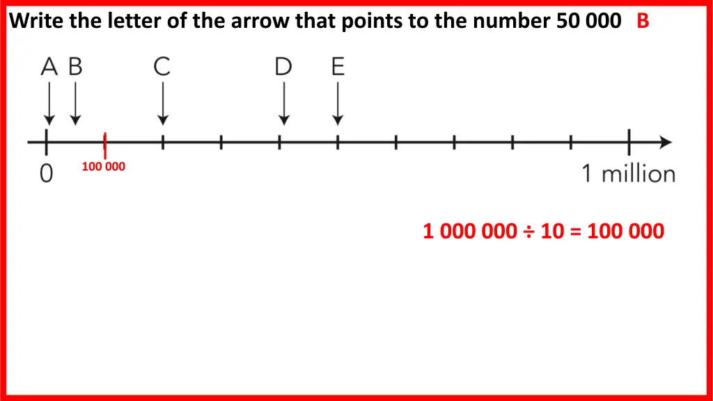 write the letter of the arrow that points