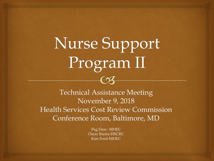 nurse support program ii