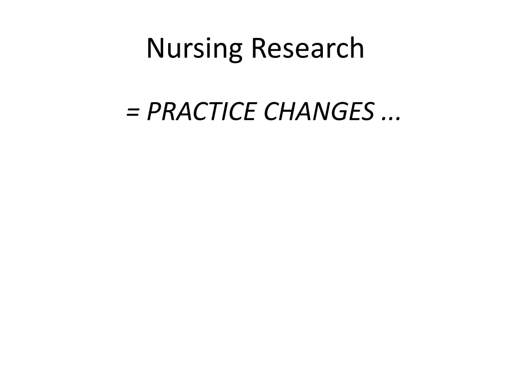 nursing research 1