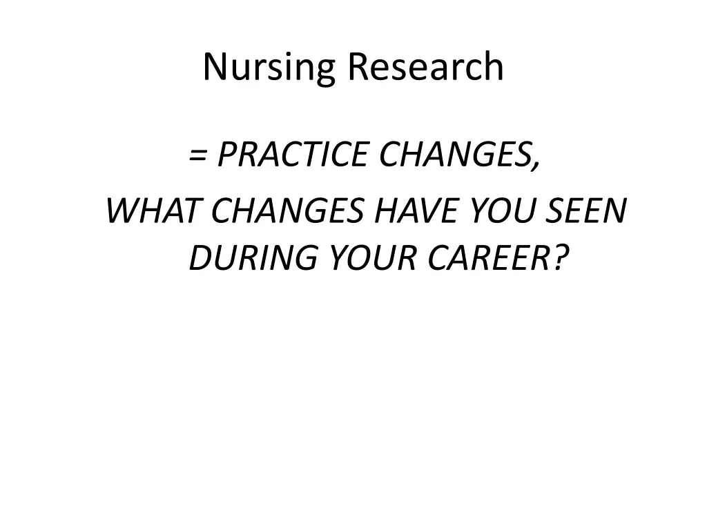 nursing research 2