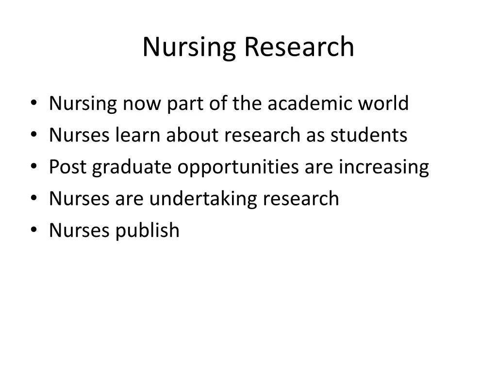 nursing research 3