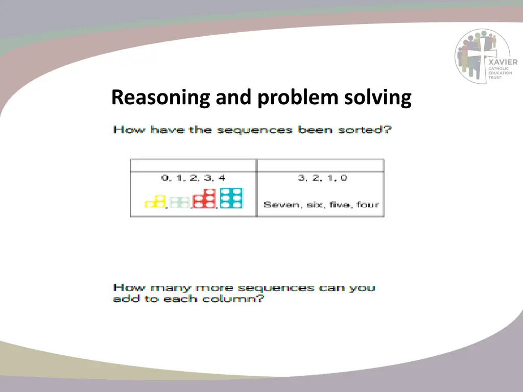 reasoning and problem solving 12