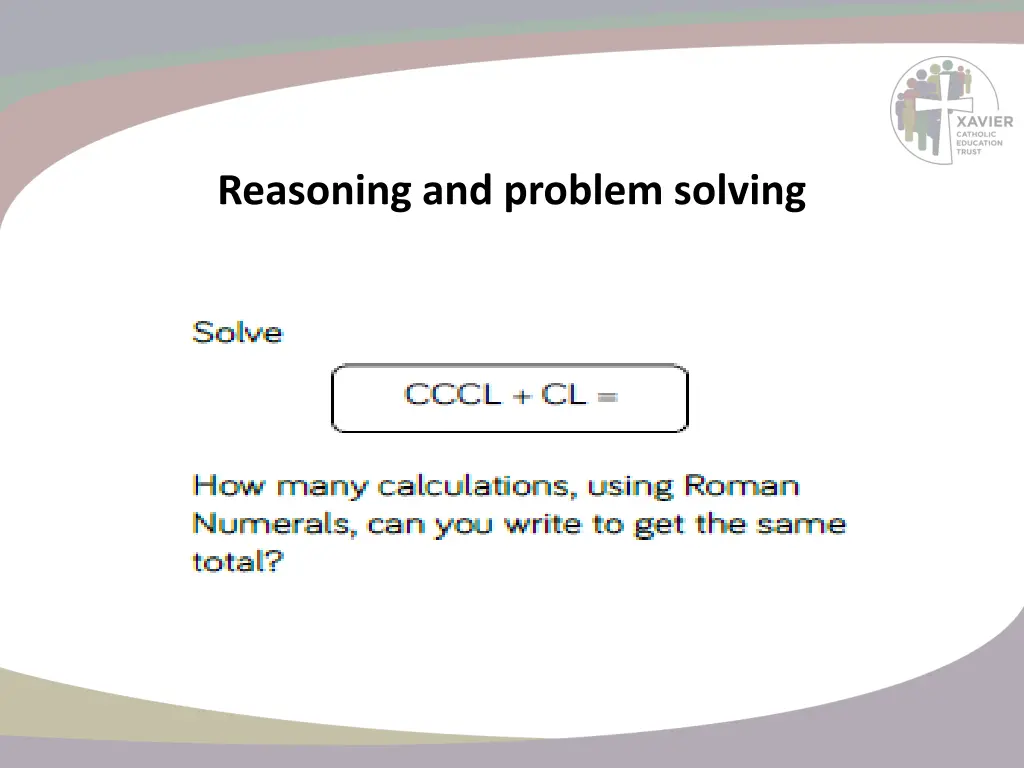 reasoning and problem solving 2