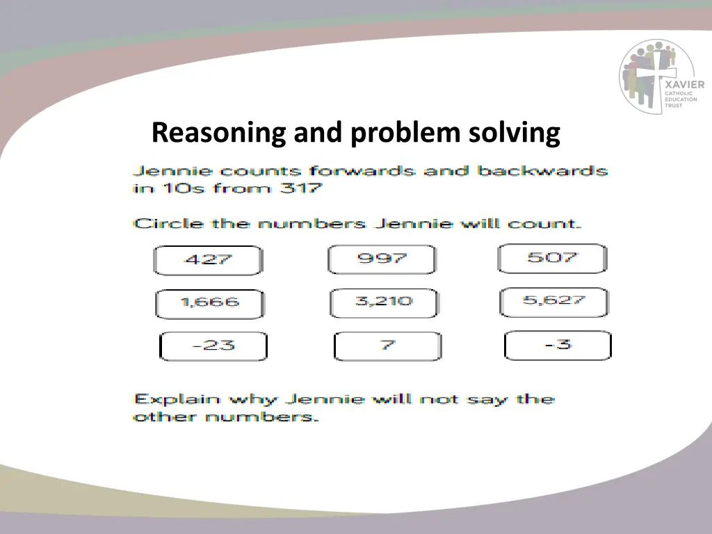 reasoning and problem solving 9