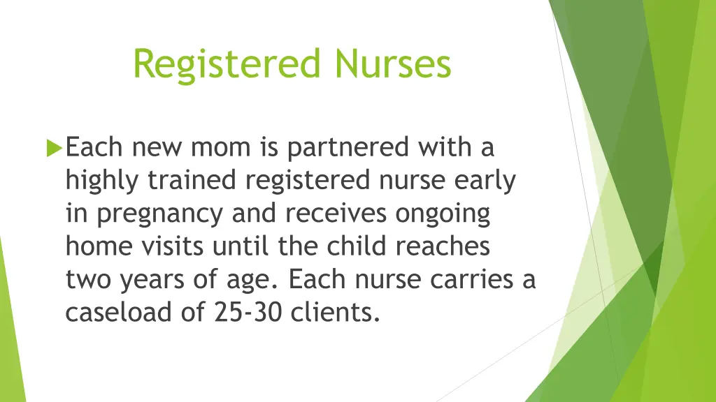 registered nurses