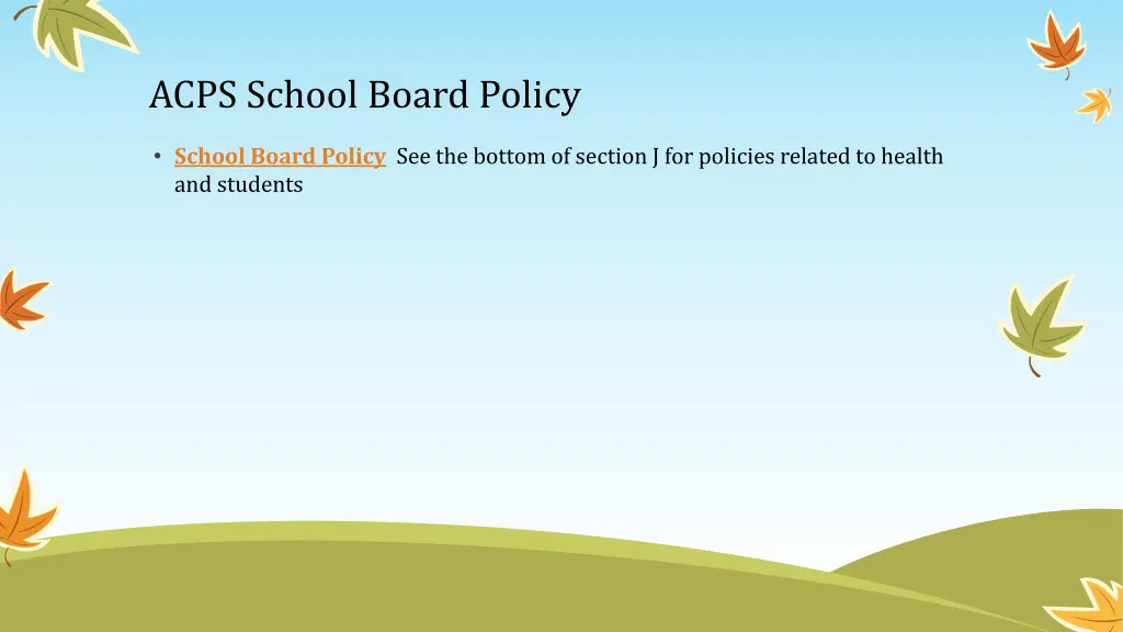 acps school board policy