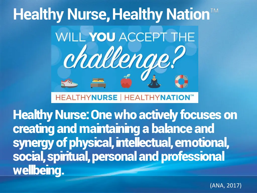 healthy nurse healthy nation