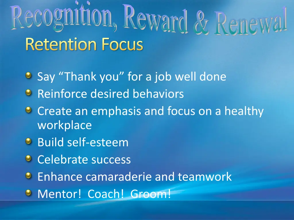 recognition reward renewal