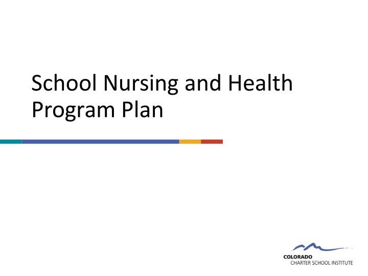 school nursing and health program plan