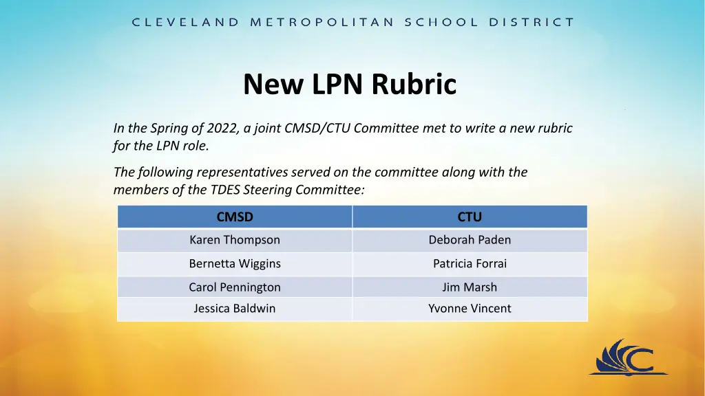 new lpn rubric