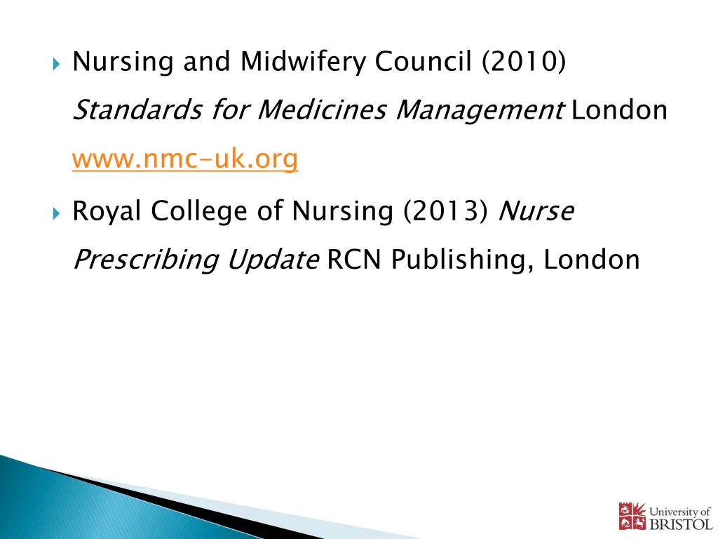 nursing and midwifery council 2010 standards