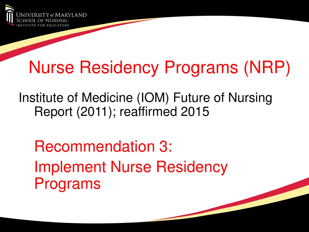 nurse residency programs nrp