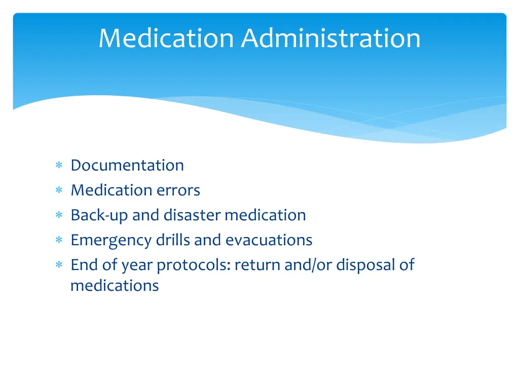 documentation medication errors back