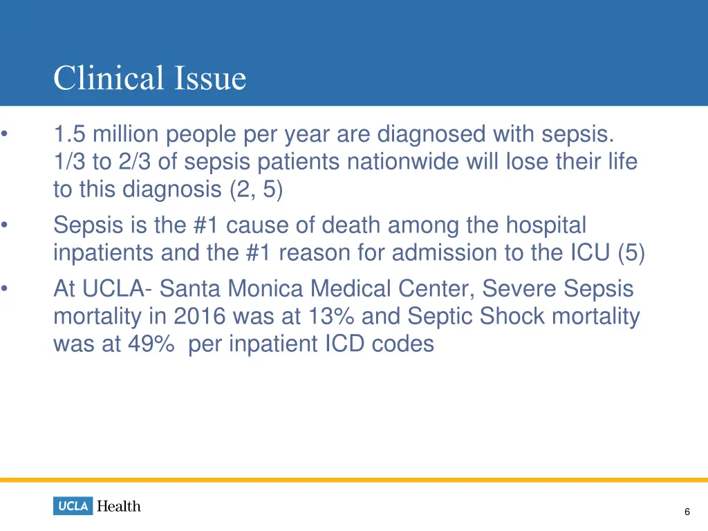 clinical issue