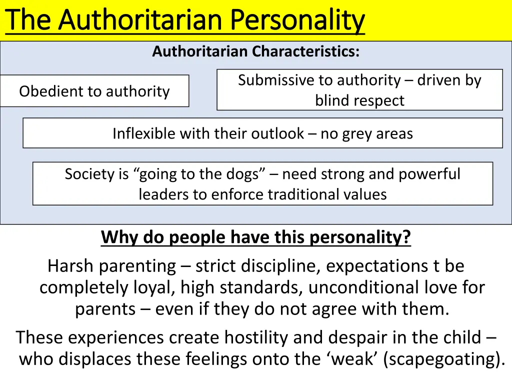 the authoritarian personality the authoritarian 1