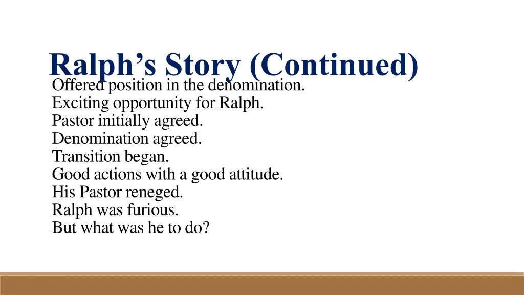 ralph s story continued