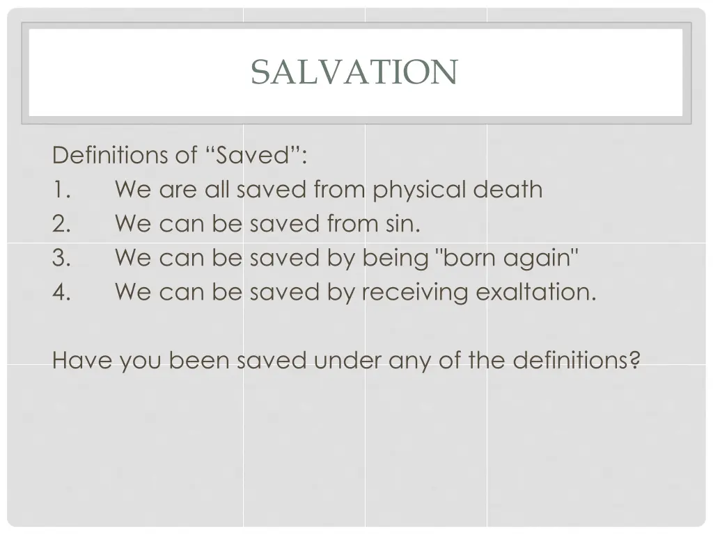 salvation 3