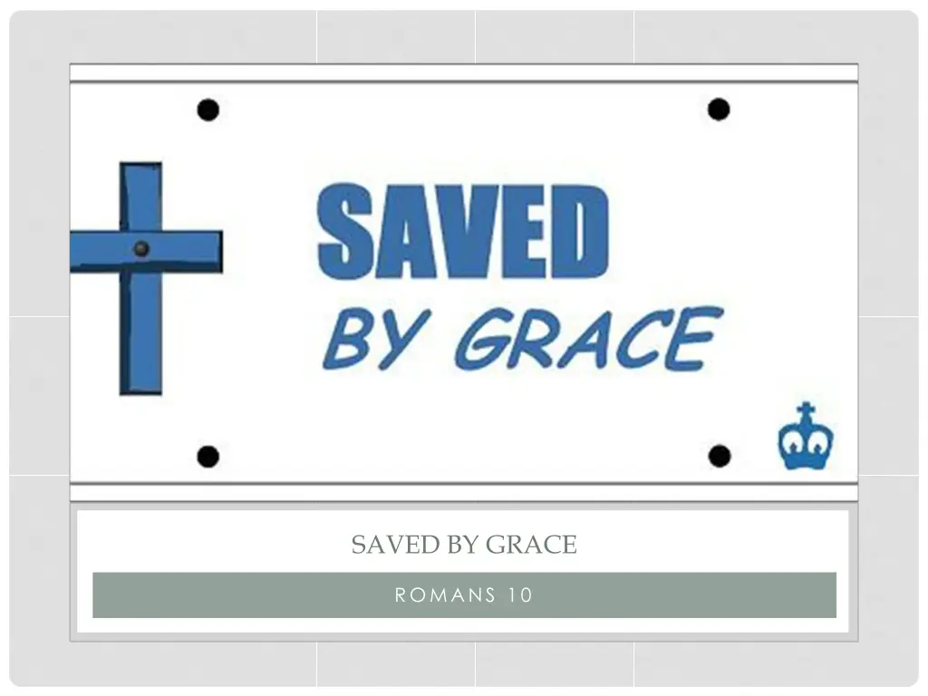 saved by grace