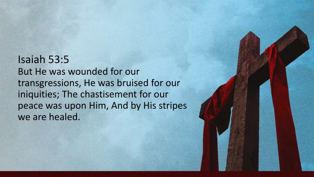 isaiah 53 5 but he was wounded