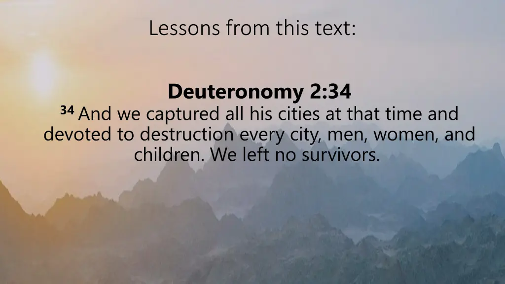 lessons from this text 11