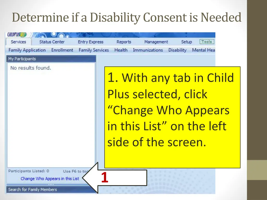 determine if a disability consent is needed