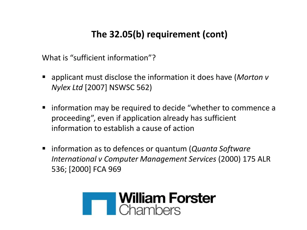 the 32 05 b requirement cont