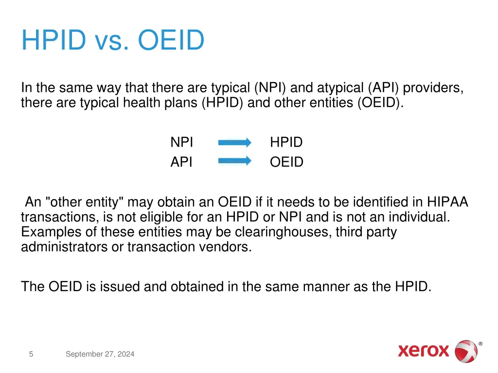 hpid vs oeid