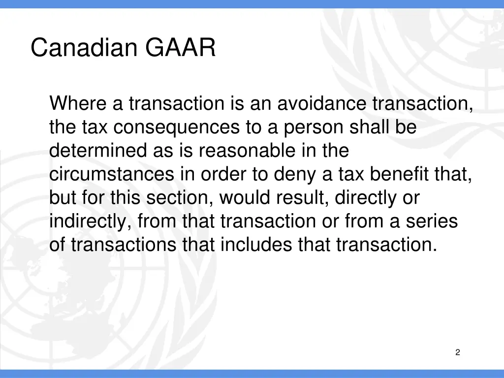 canadian gaar