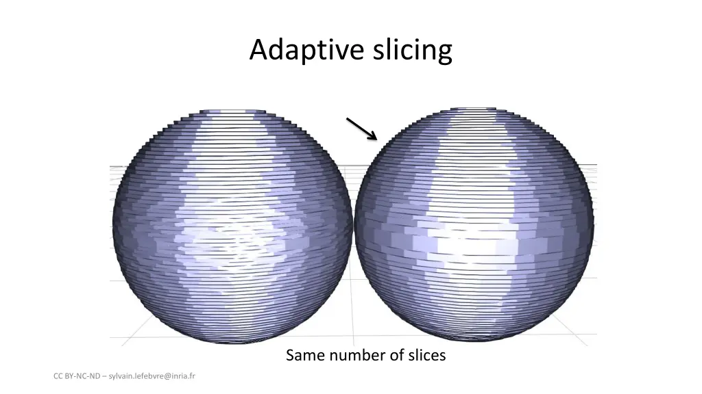 adaptive slicing