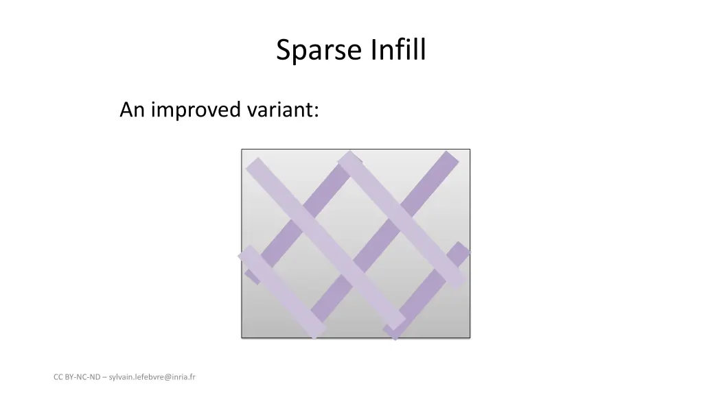 sparse infill 3