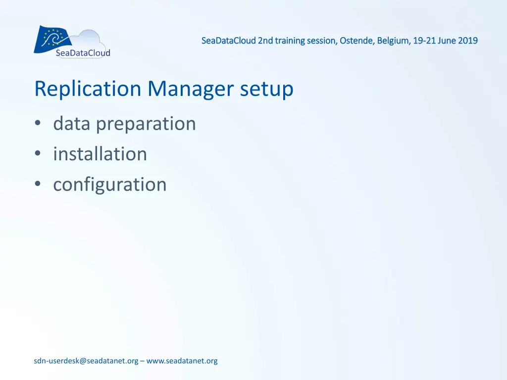 seadatacloud seadatacloud2nd training session 6