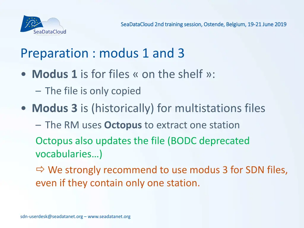 seadatacloud seadatacloud2nd training session 9