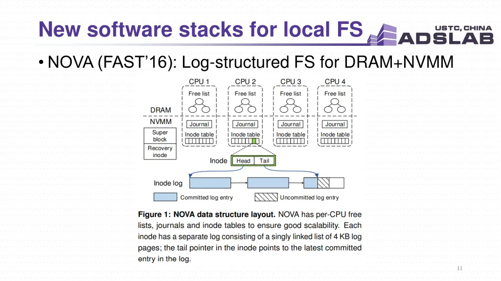 new software stacks for local fs 1