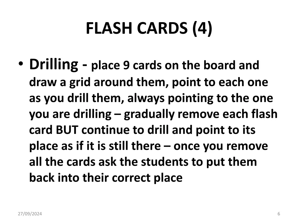 flash cards 4