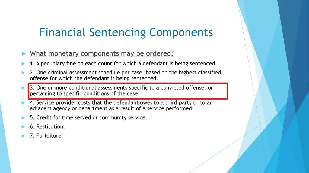 financial sentencing components 3