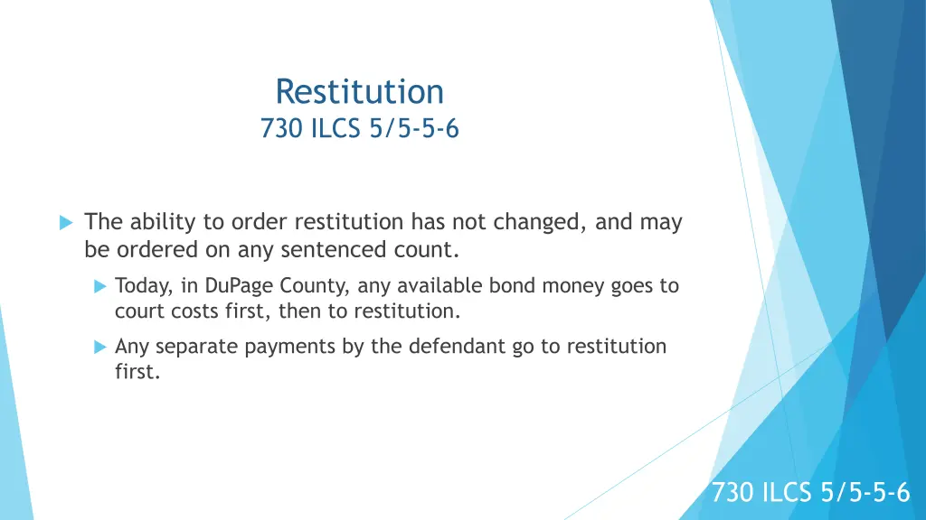 restitution 730 ilcs 5 5 5 6