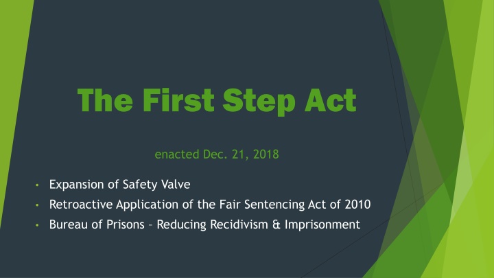 the first step act