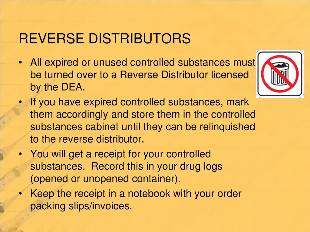 reverse distributors