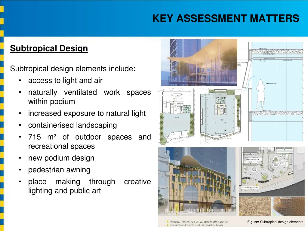 key assessment matters