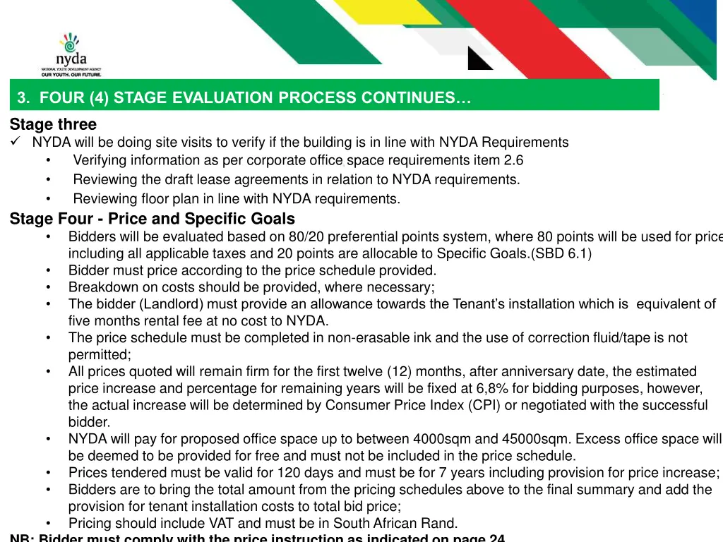 3 four 4 stage evaluation process continues stage