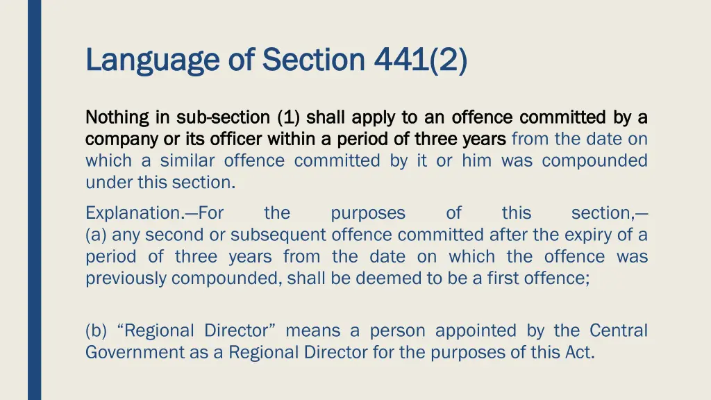 language of section 441 2 language of section