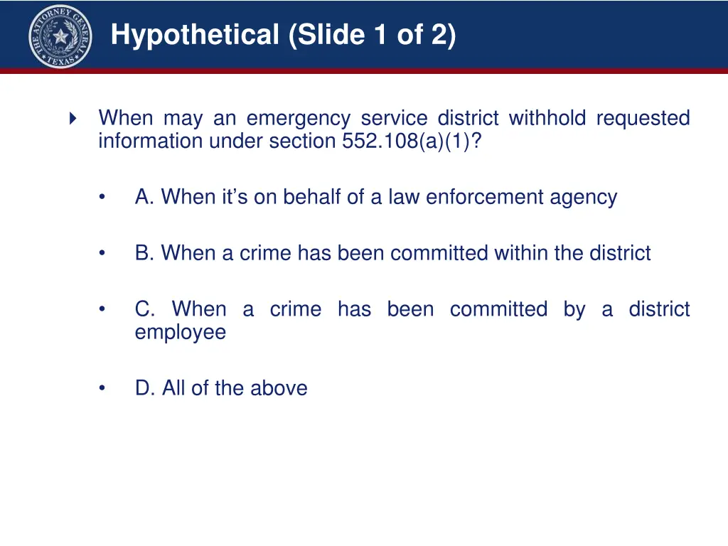 hypothetical slide 1 of 2 2